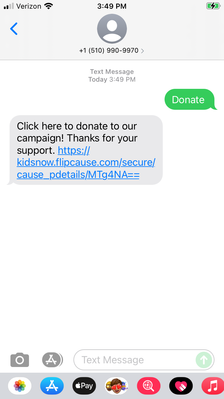 Text-to-Donate