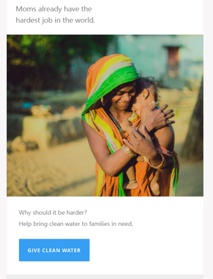 Charity Water Email Outreach