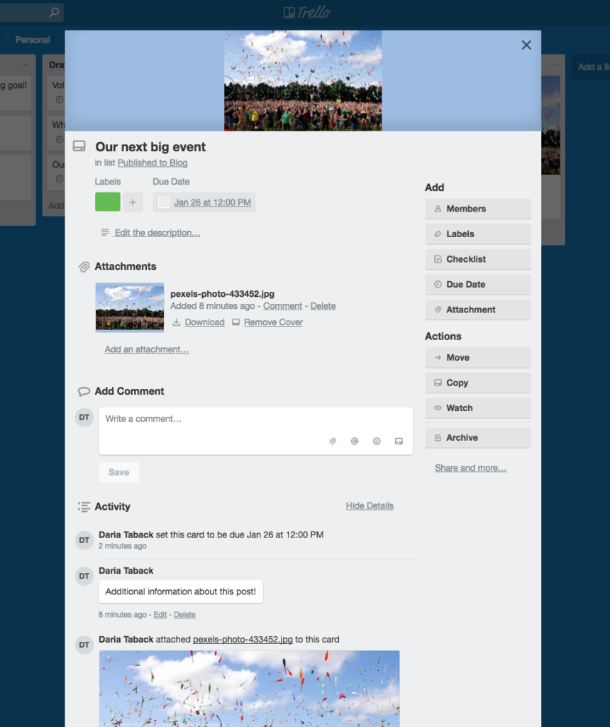 Project Management for Nonprofits: 4 Ways to Use Trello - The Storytelling  Non-Profit